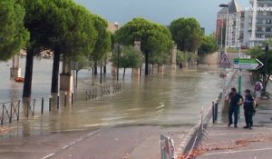 Orages et inondations dans le sud-est de la France