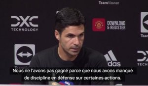 6e j. - Arteta : "Nous sommes très déçus, ce match était à notre portée"