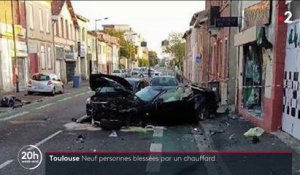 Refus d'obtempérer à Toulouse : Les images terrifiantes filmées par l'une des victimes alors que la voiture fonce sur lui dans la rue