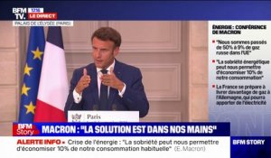 Emmanuel Macron sur l'énergie: "On va devoir recibler nos politiques d'aides"