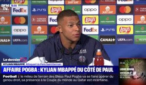 Kylian Mbappé sur l'affaire Pogba: "Je préfère faire confiance à la parole d'un coéquipier"