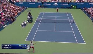 US Open - Tiafoe sort Nadal