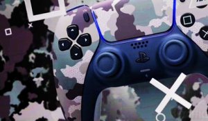 Nouvelle Manette PS5 "Gray Camouflage"