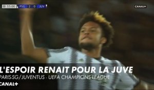 La réduction du score de McKennie ! - PSG / Juventus - Ligue des Champions (1re j.)