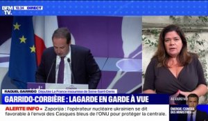 Raquel Garrido réagit à la mise en garde à vue de Jean-Christophe Lagarde: "Je suis satisfaite que l'enquête avance"