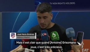 Groupe B - Gimenez : "Nous aimerions que Griezmann soit traité comme ses coéquipiers"