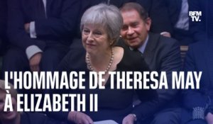 Theresa May se souvient du moment où elle a fait tomber du fromage devant Elizabeth II