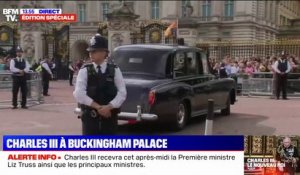 Charles III vient d'arriver à Buckingham Palace, acclamé par la foule
