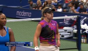 Siniakova/Krejcikova - McNally/Townsend - Les temps forts du match - US Open
