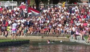 A Toulouse, un tournoi de rugby ... sur et dans l'eau