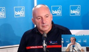 Eric Flores, patron des pompiers de l'Hérault: "On a besoin de nouveaux pompiers, surtout en zones rurales !"