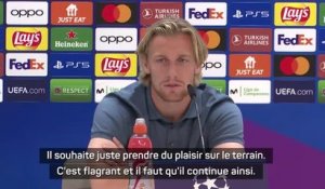 Groupe F - Forsberg : "Nkunku prend du plaisir sur le terrain"