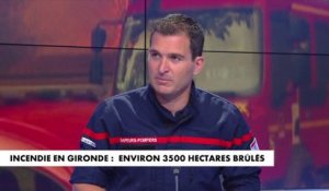 Éric Brocardi : «On ne parle pas encore de feu maîtrisé»