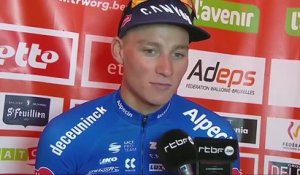 Grand Prix de Wallonie 2022 - Mathieu van der Poel : "Je suis très heureux, mais en réalité je ne me suis pas senti super bien toute la journée"