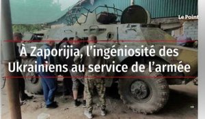 À Zaporijia, l’ingéniosité des Ukrainiens au service de l’armée