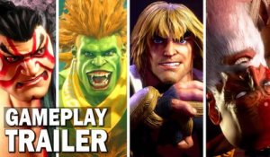 Street Fighter 6 : "HONDA, DHALSIM, BLANKA & KEN" Gameplay Trailer 4K
