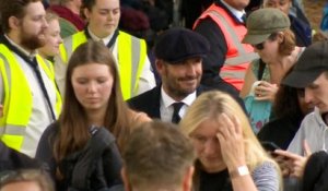 David Beckham patiente près de 13h dans la foule pour rendre hommage à la reine Elizabeth