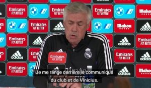 Real Madrid - Vinicius victime de propos racistes ? Ancelotti réagit
