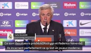 6e j. - Ancelotti : "Rodrygo et Valverde sont des joueurs précieux"