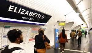 A Paris, une station de métro rebaptisée Elizabeth II le temps des funérailles de la reine
