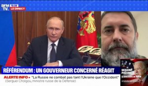 Référendums d'annexion du Donbass: "Il faut mettre fin au terrorisme qui provient de la fédération de Russie et qui menace le monde entier"