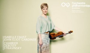 La violoniste Isabelle Faust dans le concerto pour violon et orchestre de Stravinsky, dirigé par John Eliot Gardiner