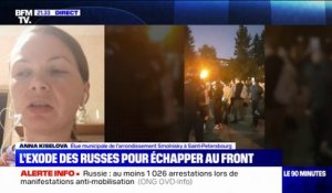 Anna Kiselova, élue municipale à Saint-Pétersbourg: "Ceux qui ont la possibilité de partir [de Russie] le font"