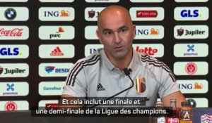 Belgique - Martinez : "Courtois est au sommet du monde"