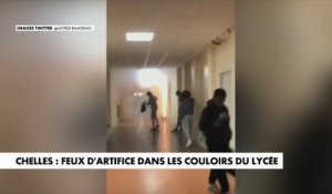 Chelles : feux d'artifice dans les couloirs du lycée
