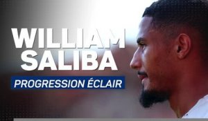 Bleus - Saliba, progression éclair