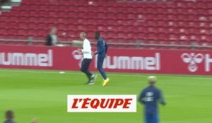 Ousmane Dembélé s'est entraîné à part - Foot - Ligue des nations - Bleus