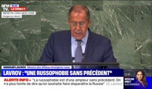 Sergueï Lavrov à l'ONU: "L'Ukraine est une monnaie d'échange dans cette guerre menée contre la Russie"