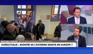 Mathieu Lefèvre : «Il ne faut jamais banaliser l’arrivée au pouvoir de l’extrême droite au pouvoir dans un pays en Europe»