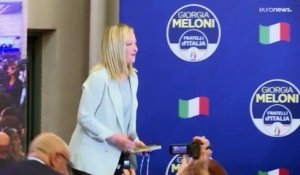 Victoire de l'extrême droite en Italie : Giorgia Meloni revendique la direction du gouvernement