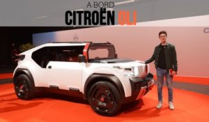 À bord du Citroën Oli