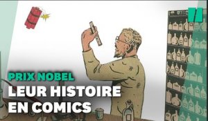 Les prix Nobel racontés en comics