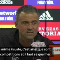 Espagne - Luis Enrique rend hommage à Roberto Mancini