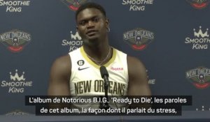 Pelicans - Zion : "L'album de Notorious B.I.G. m'a vraiment aidé à changer mon état d'esprit"