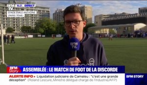 Pierre-Henri Dumont sur l'équipe de foot des députés: "On va essayer d'éviter que ça fasse 49-3 à la fin du match"