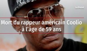 Mort du rappeur américain Coolio à l’âge de 59 ans