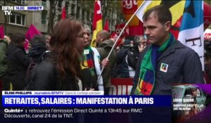 Retraites, salaires: les manifestations débutent à Paris