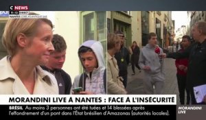 "Morandini Live" à Nantes - Adrien, star des réseaux sociaux cet après-midi après avoir interpellé une sénatrice en direct et lui avoir lancé: "Moi, j'ai voté Zemmour!" - VIDEO