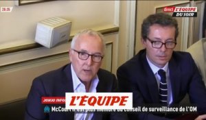 McCourt quitte la présidence du conseil de surveillance de l'OM - Foot - L1