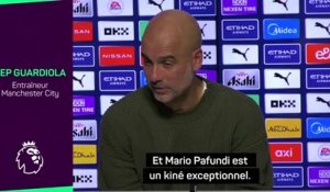 Manchester City - Guardiola : “Haaland peut jouer régulièrement grâce à nos kinés”