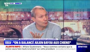 Affaire Bayou: "On a été collectivement défaillant", affirme le député européen EELV David Cormand