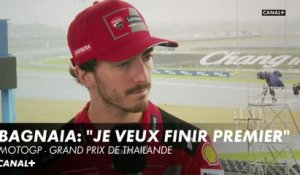 Interview de Francesco Bagnaia - Grand Prix de Thailande - MotoGP