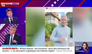 Bruno Le Maire s'affiche en col roulé: pour Xavier Bertrand, "c'est de la communication à deux balles"