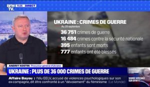 Andriy Kostin, procureur général d’Ukraine: "Nous avons enregistré plus de 36.000 cas de crimes de guerre"