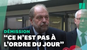 Éric Dupond-Moretti n’envisage pas de démissionner