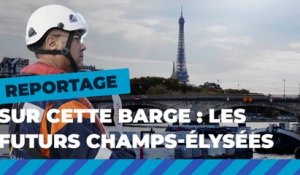 Des dalles en granit sur la Seine pour les Champs-Elysées | Paris se transforme  | Ville de Paris